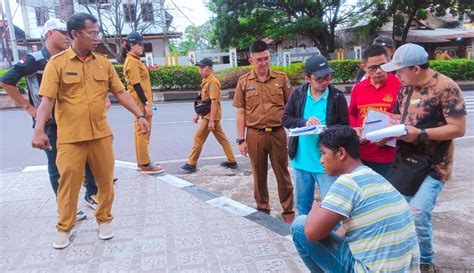 Dalam Komando Kadis PUPR Bitung, Tim Bidang SDA Survey .